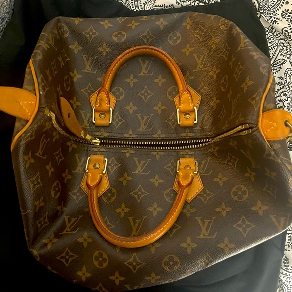 Louis Vuitton Speedy 40 used monogram - Picture 2 of 9